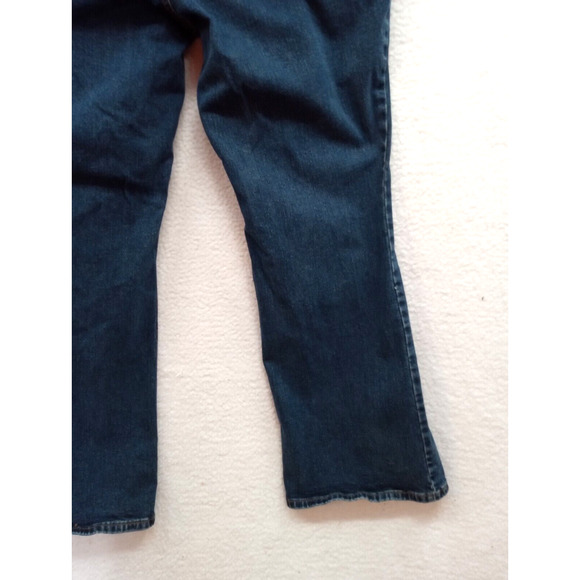 Liz Claiborne Womens Plus Size 22W Reg. Straight Leg Stretch Pockets Blue Jeans - Picture 13 of 13